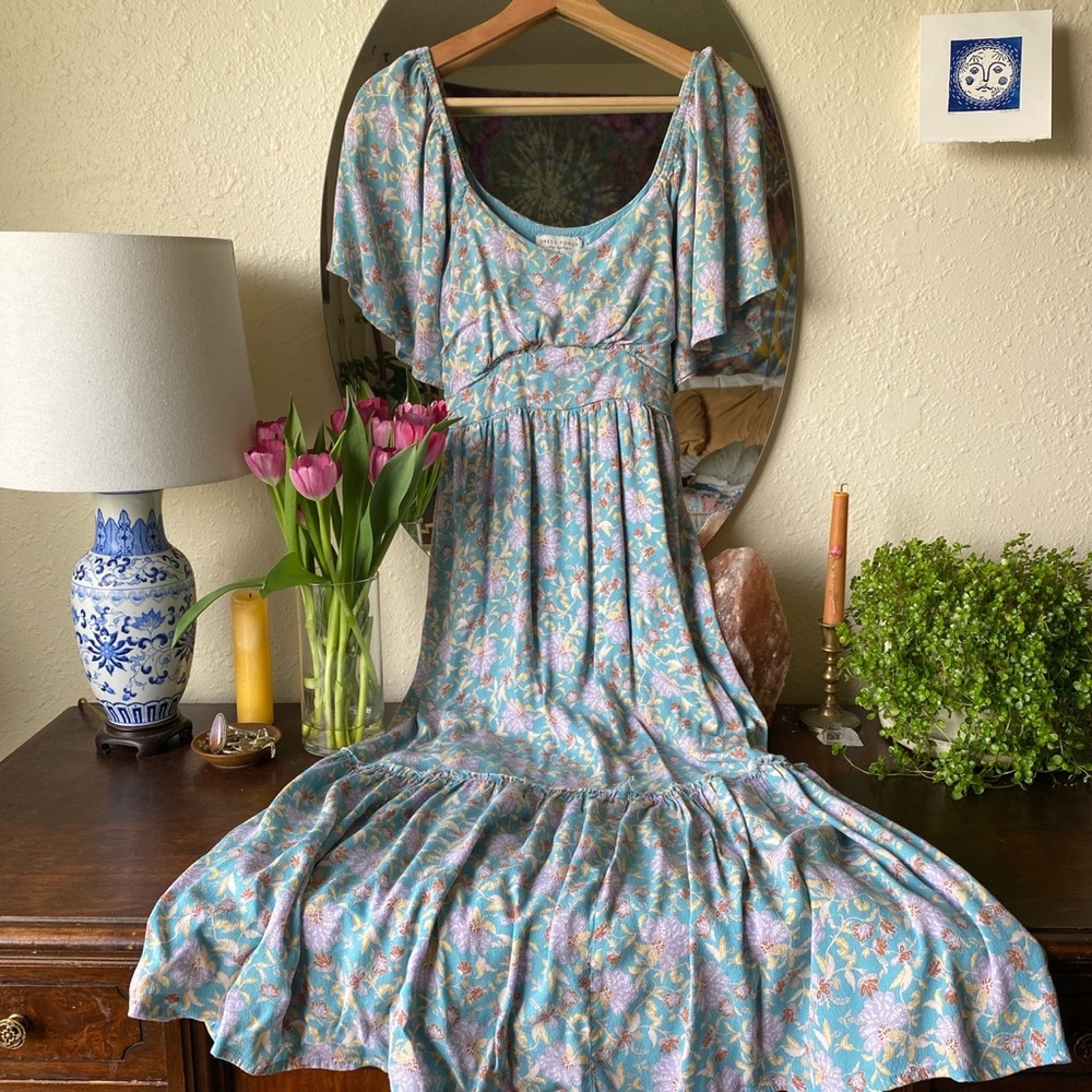 floral boutique dress size small